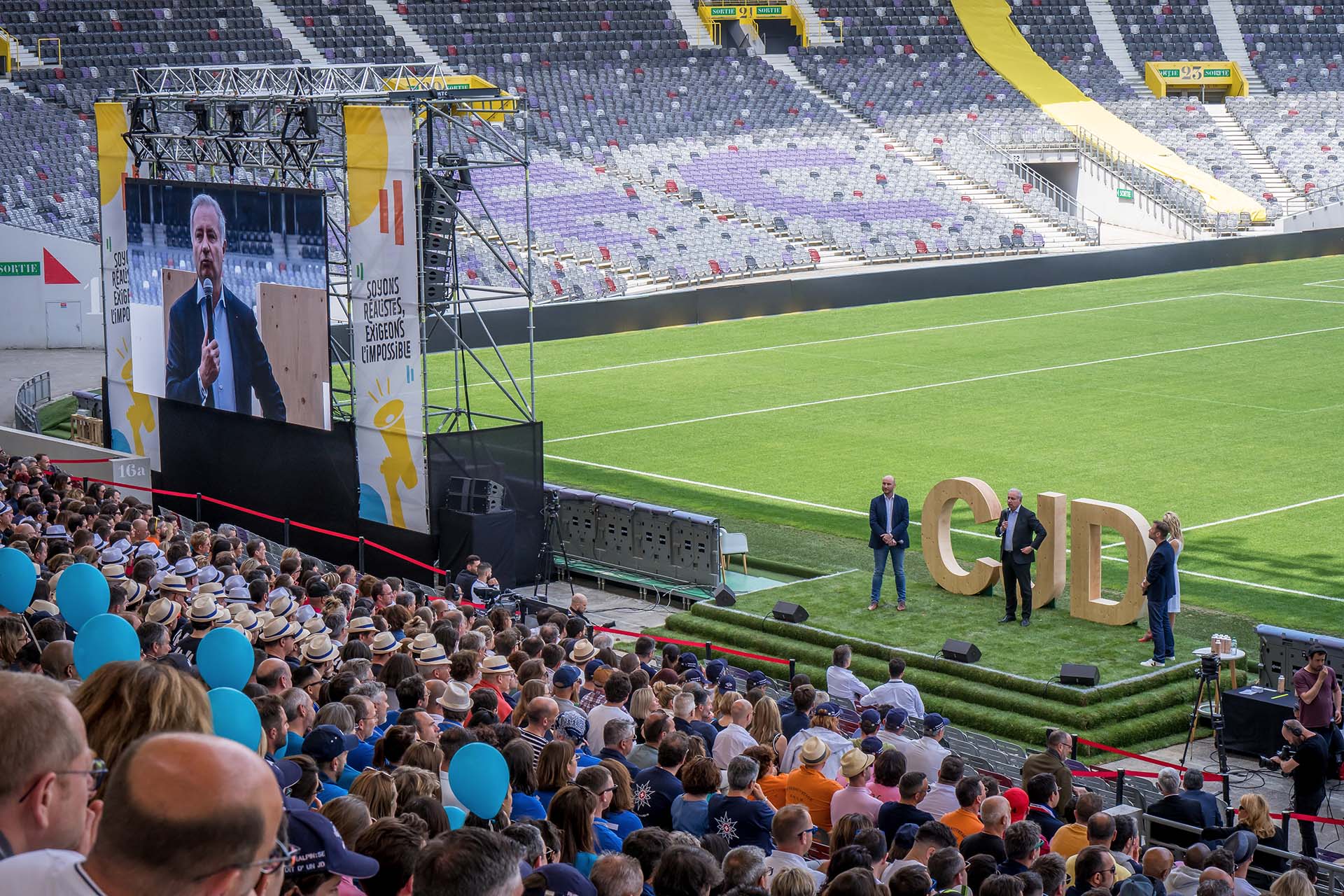 Évènement organisé au Stadium de Toulouse