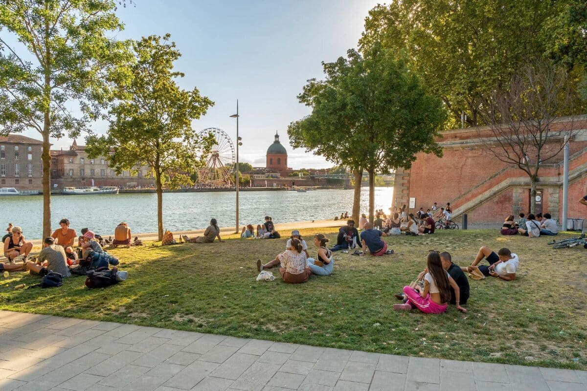 Toulouse, destination affaires - les bords de Garonne