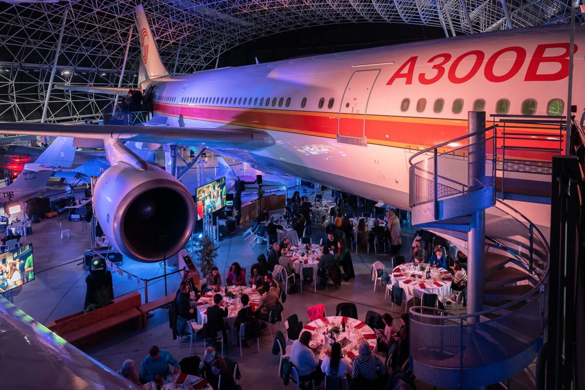 Diner a Aeroscopia