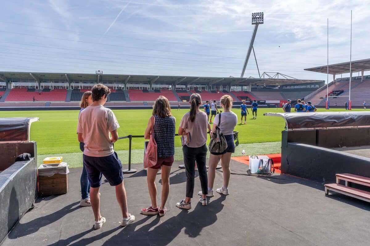 Incentive, visite du stade Ernest-Wallon