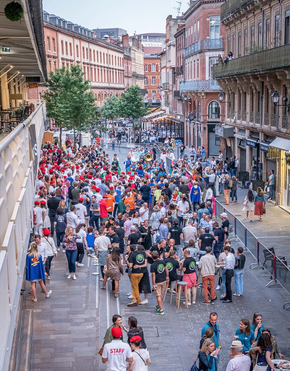 Tourisme d'affaires, soirée au marché Victor-Hugo