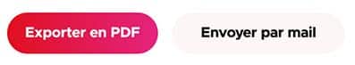 Meeting planner - exporter en PDF