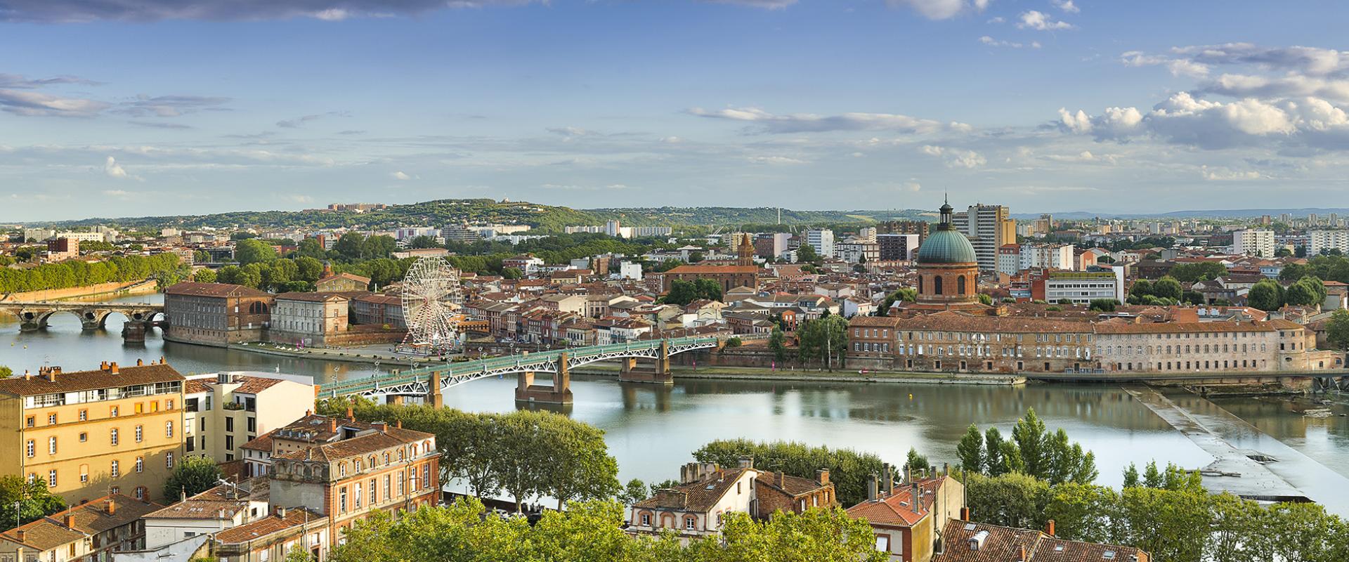 Les bords de Garonne à Toulouse