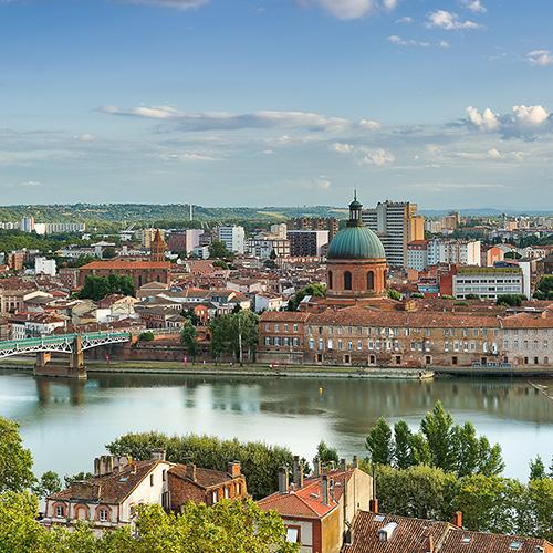 Les bords de Garonne à Toulouse