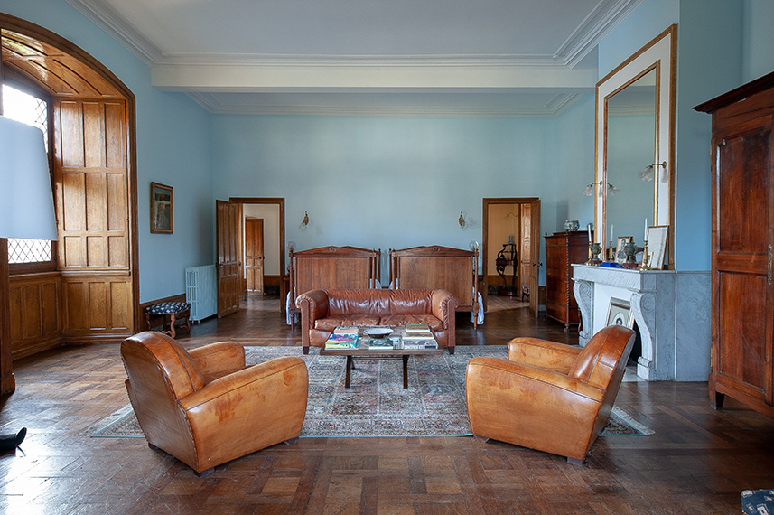 Meetings - Château St Martory - Chambre bleu bis
